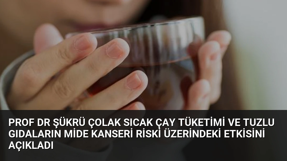 Prof Dr Şükrü Çolak Sıcak Çay Tüketimi ve Tuzlu Gıdaların Mide Kanseri Riski Üzerindeki Etkisini Açıkladı