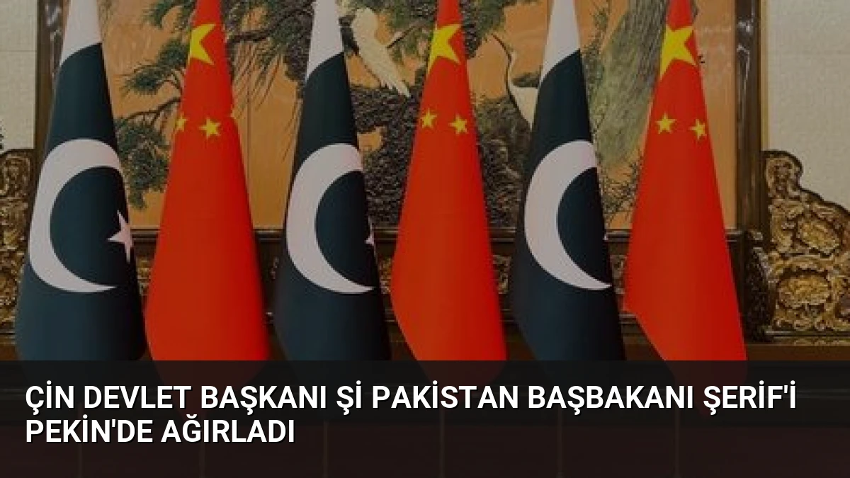 Çin Devlet Başkanı Şi Pakistan Başbakanı Şerif’i Pekin’de Ağırladı