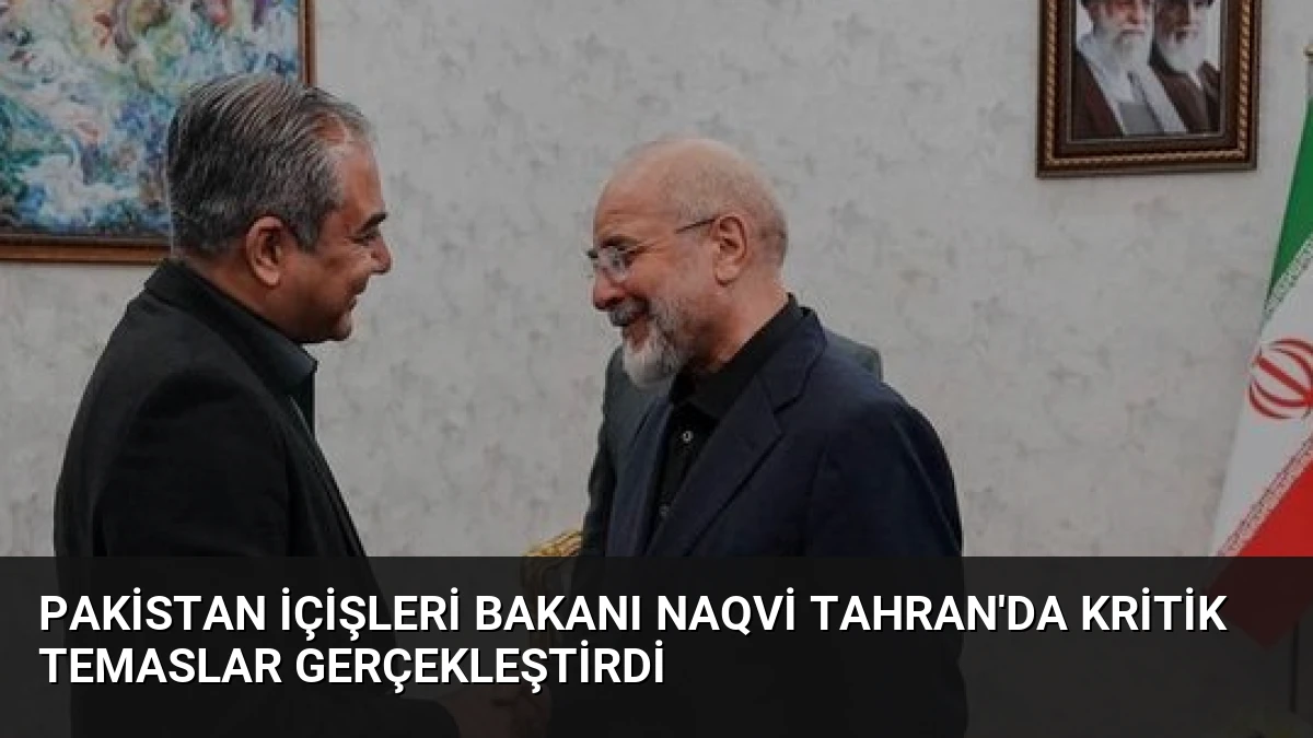 Pakistan İçişleri Bakanı Naqvi Tahran’da Kritik Temaslar Gerçekleştirdi