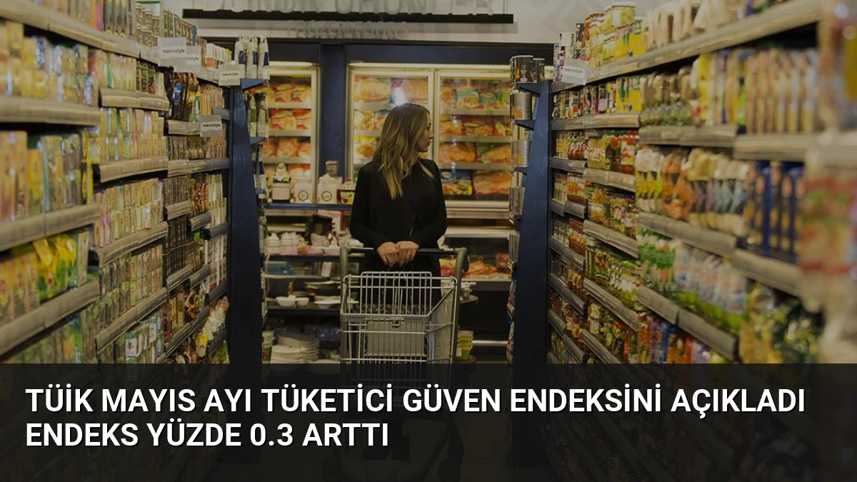 TÜİK Mayıs Ayı Tüketici Güven Endeksini Açıkladı Endeks Yüzde 0.3 Arttı