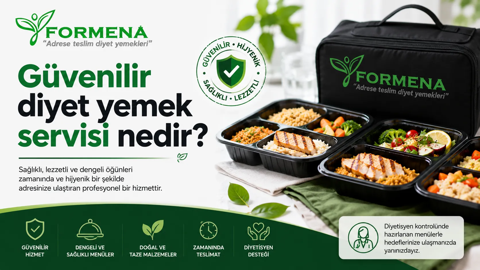 Güvenilir diyet yemek servisi nedir?