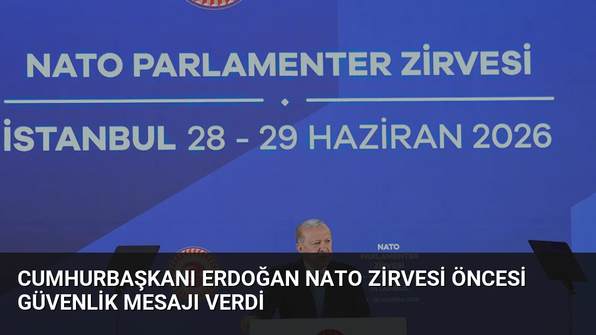 Cumhurbaşkanı Erdoğan NATO Zirvesi öncesi güvenlik mesajı verdi